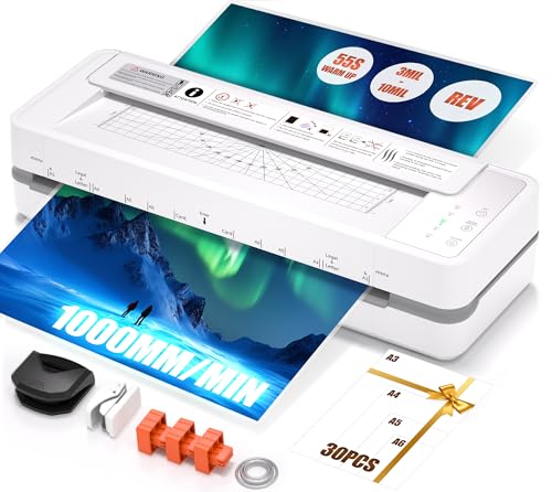 Chilino 13" 4-Roller Commercial Laminator, 3-10 Mil