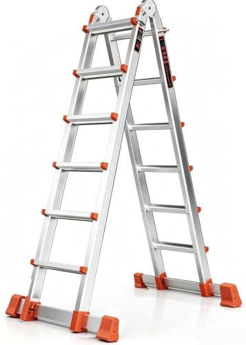 22.5 Ft A Frame Step Ladder Multi Position