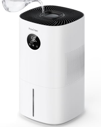 Provirtec 5L MistFree Evaporative Humidifier for Large Rooms