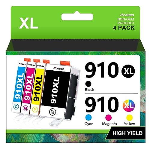 HP 910XL Ink Cartridges Combo Pack - Black
