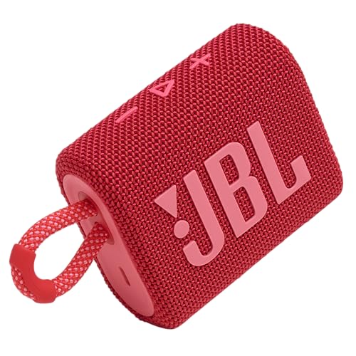 JBL Go 3 Portable Bluetooth Speaker - Red