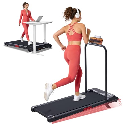 Walking Pad with Incline and Handle Bar