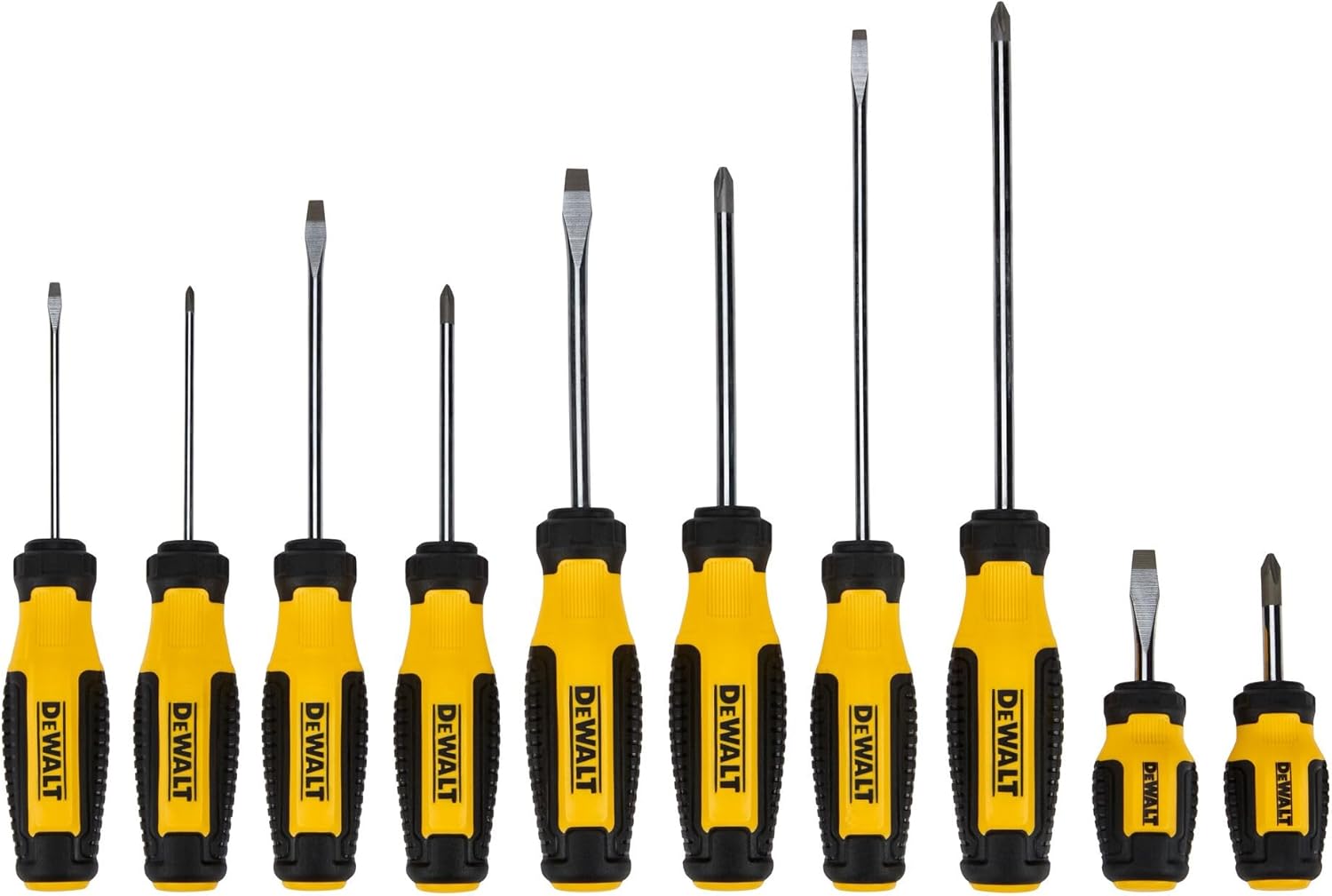 DEWALT Fixed Bar Screwdriver Set, 10-Piece