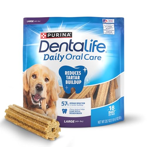 Purina DentaLife Large Dog Dental Chews - 18 ct.
