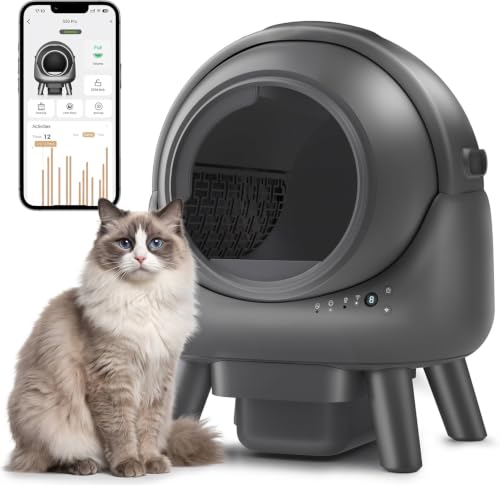 LAKEICUP Automatic Litter Box with App Control