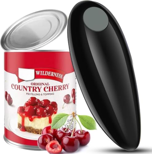 Electric Handheld Can Opener with Smooth Edge