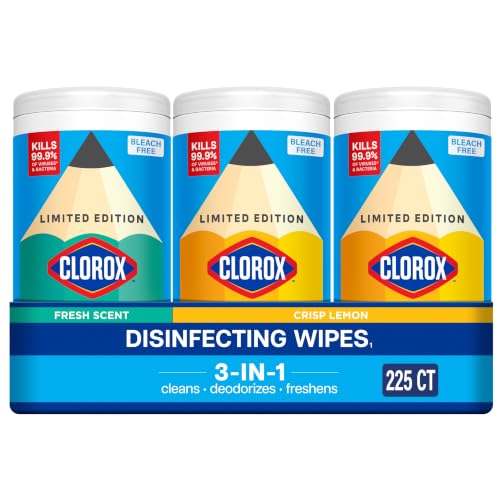 Clorox Disinfecting Wipes Variety Pack, 75 Count (3-Pack)