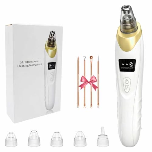 2026 Pore Vacuum Blackhead Remover, USB Rechargeable Gold