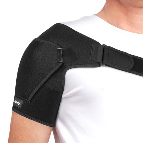Shoulder Brace with Adjustable Compression & Rotator Cuff Support