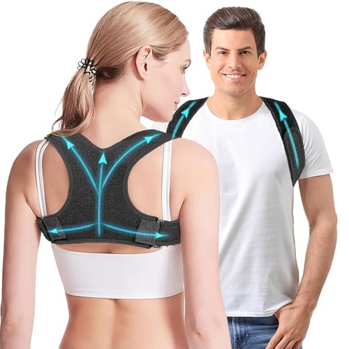 MAXCUTE Posture Corrector for Women & Men, Breathable & Adjustable