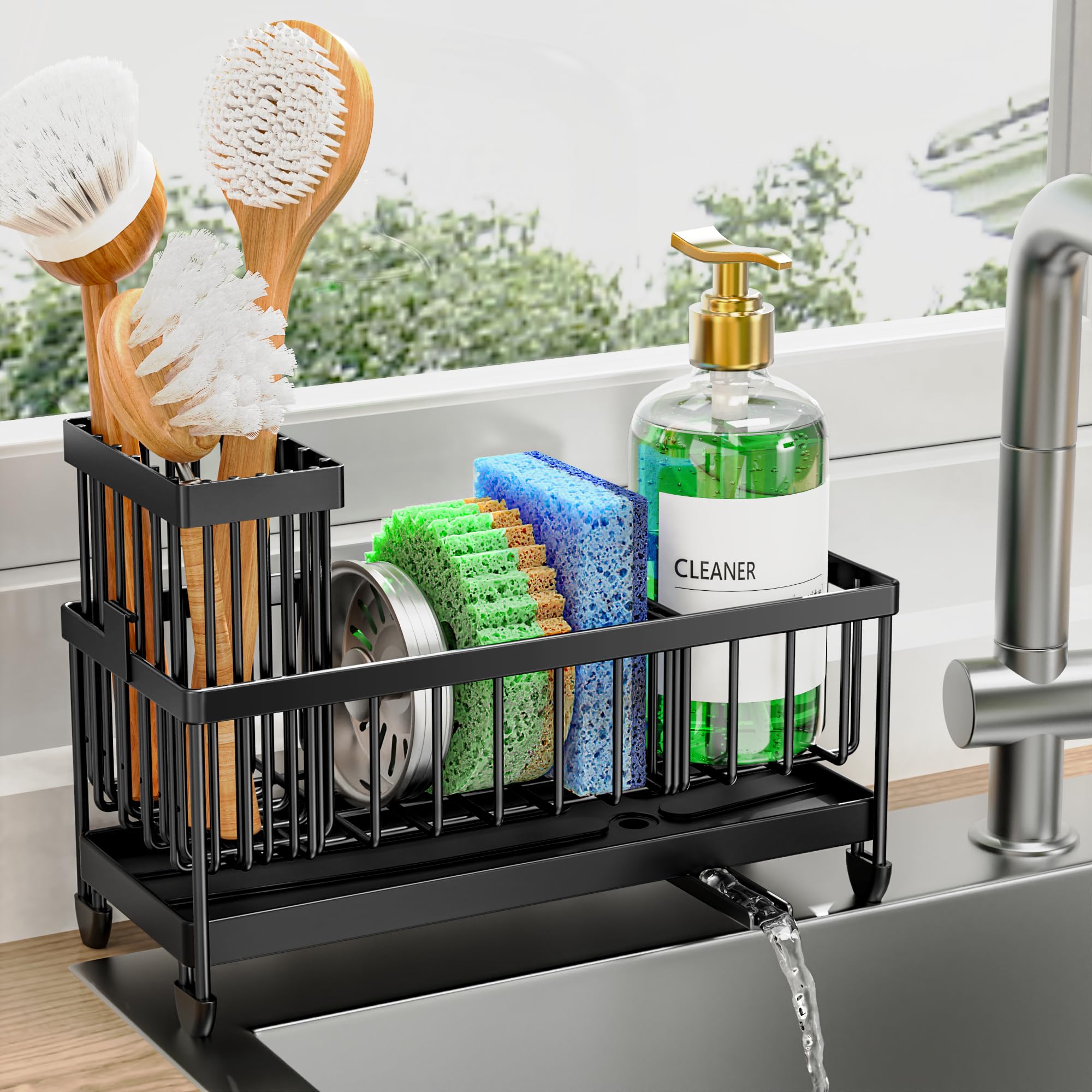 Cisily Kitchen Sink Caddy Organizer