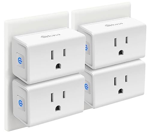 Kasa Smart Plug Mini 15A, 4-Pack, White Deal on DealUpdates