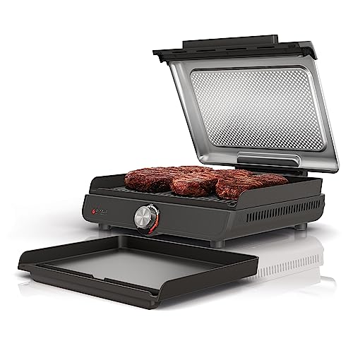 Ninja 14" Electric Griddle and Indoor Grill, Silver