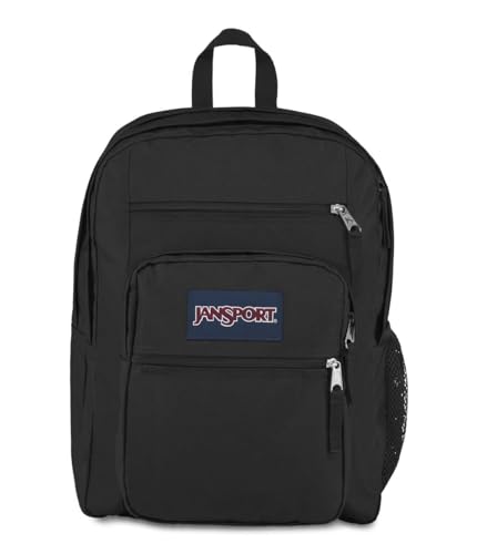 JanSport Laptop Backpack - 15" Sleeve, 2 Compartments, Black