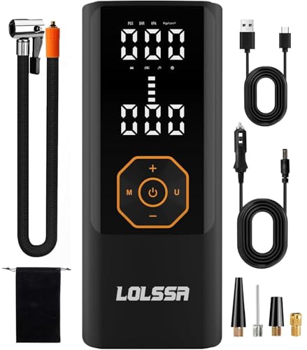 Portable Air Compressor 180PSI Cordless Tire Inflator USB-C