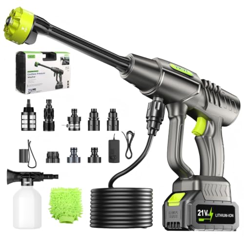 YKYI Cordless Pressure Washer 1200 PSI Handheld