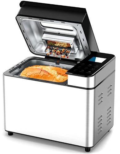 2LB Large Automatic Bread Maker, 25-in-1