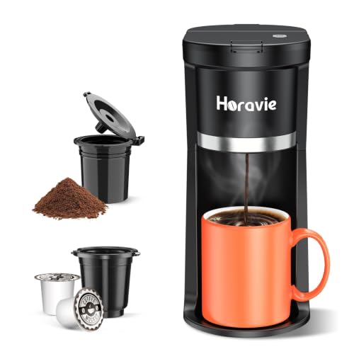 Single Serve Coffee Maker for K-Cup & Grounds