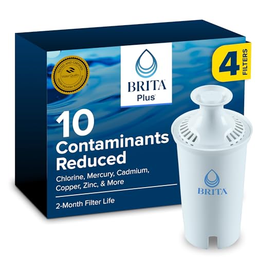 Brita Plus Replacement Water Filter 4-Pack