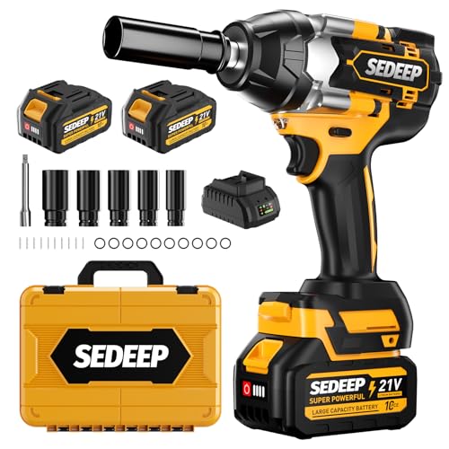 1/2 Inch Impact Wrench - Amber Yellow
