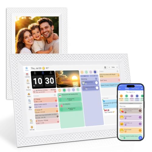 10.1" Digital Calendar Touchscreen Family Wall Planner