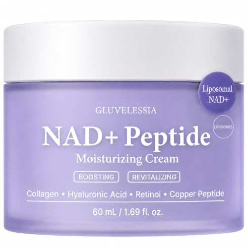 NAD+ Peptide Boosting Face Cream with Liposomal 6% NAD+ & 2% GHK-Cu