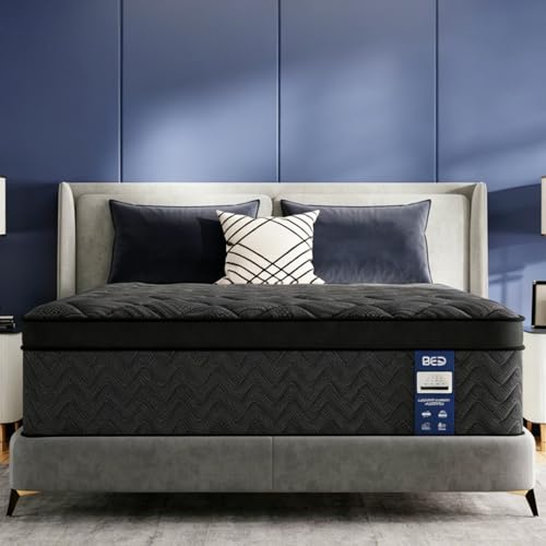Luxury 12 Inch Hybrid Twin Mattress, Medium Firm