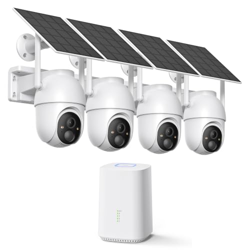 ELYSOO 2K/4MP Wi-Fi Home Security Camera System