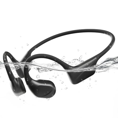 PSIER Bone Conduction Swimming Headphones IPX8 Waterproof 32GB