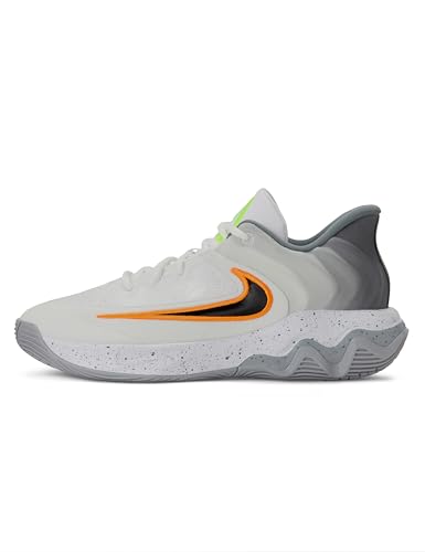 Nike Giannis Immortality 4 Basketball Shoes, White/Black/Volt
