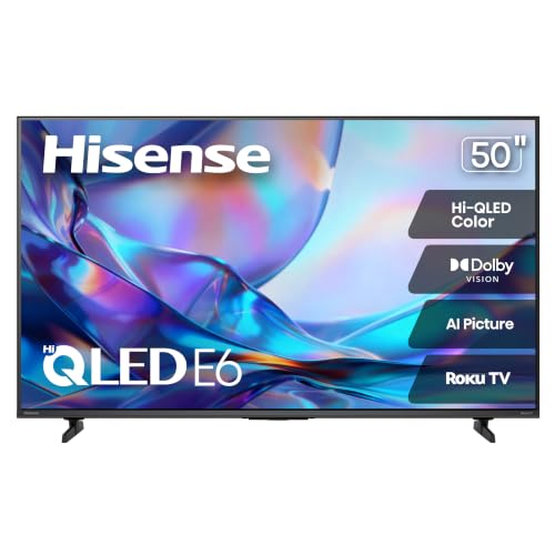 Hisense 50" E6SR Hi-QLED 4K Roku Smart TV
