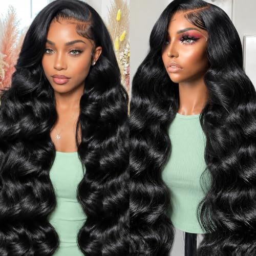 Kreait 30" 13x6 Lace Front Wig Human Hair Body Wave