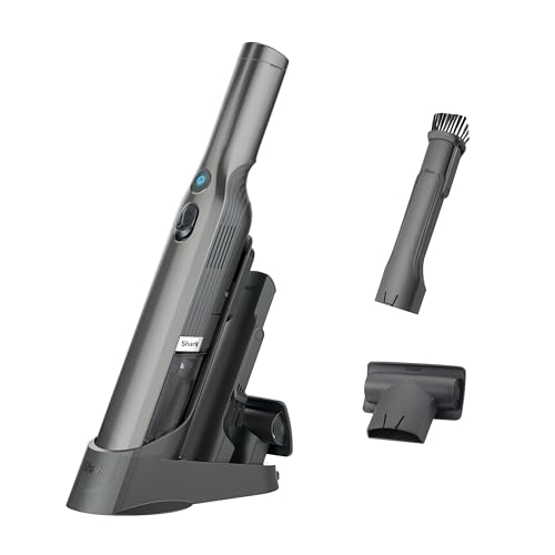 Shark WV201 WANDVAC Handheld Vacuum, 1.4 lbs, Graphite