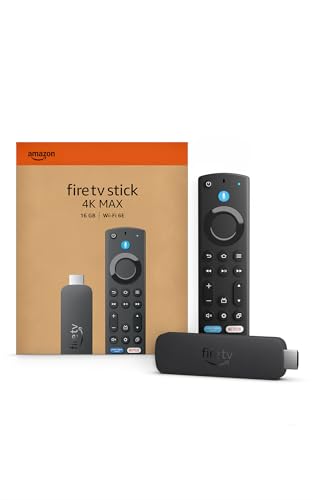 Fire TV Stick 4K Max - Wi-Fi 6E Streaming Device