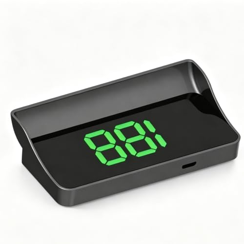 Smart In-Car HUD Co Pilot with GPS+BDS Display