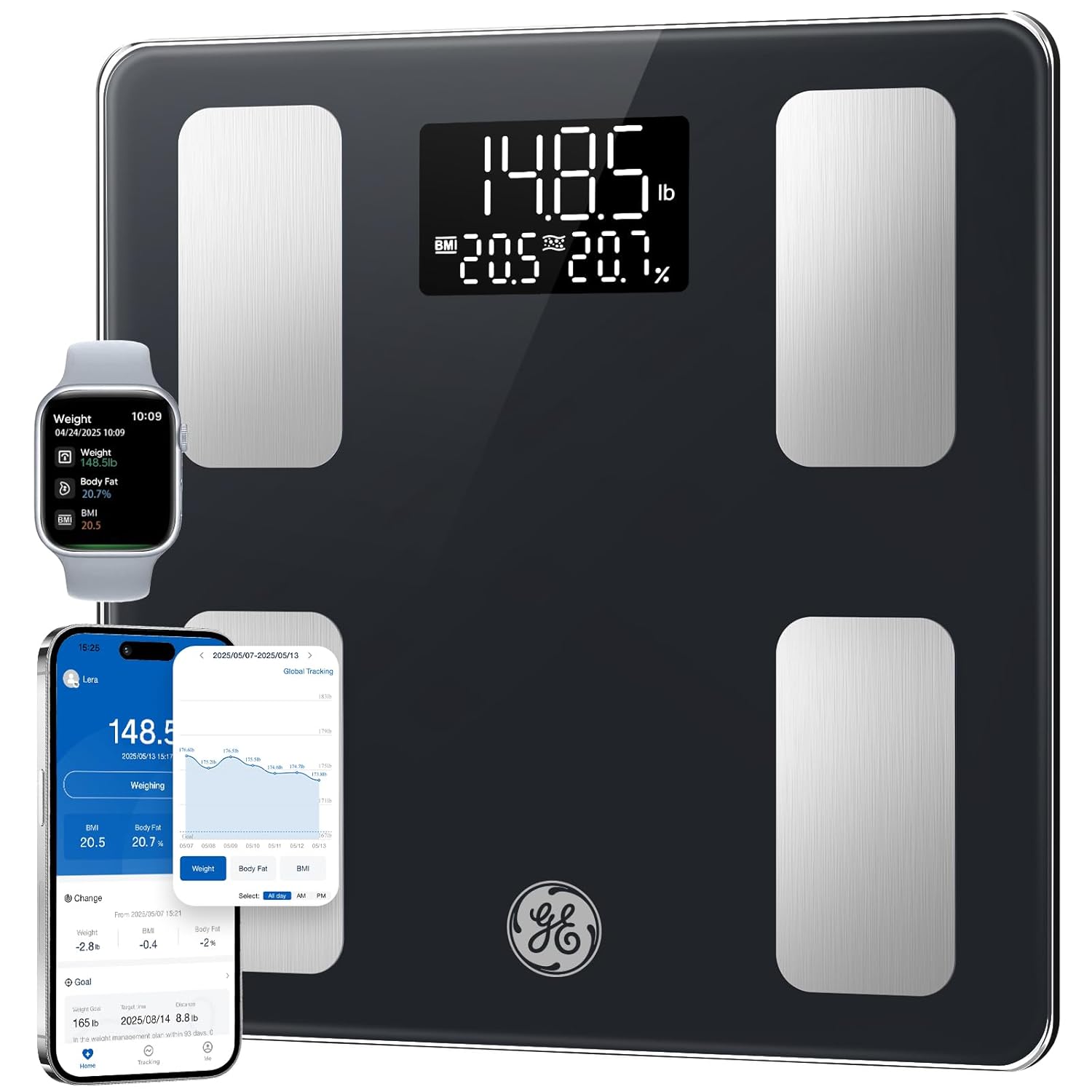 GE Smart Scale for Body Weight and Fat