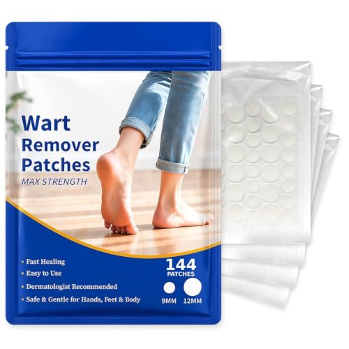 Wart & Skin Tag Remover Patches with 17% Salicylic Acid