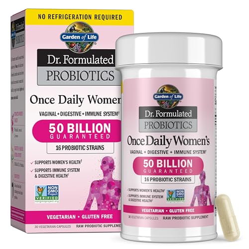Garden of Life Once Daily Women's Probiotics 50B CFU 30 Capsules