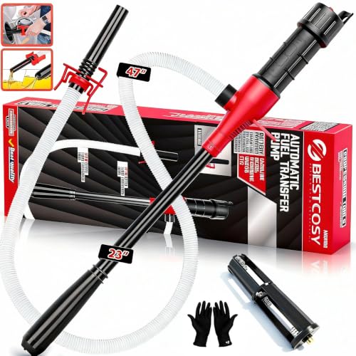 Portable Cordless Fuel Transfer Pump Battery Powered with Gloves