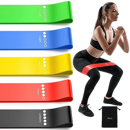5-Pack Resistance Bands for Strength Training & Stretching